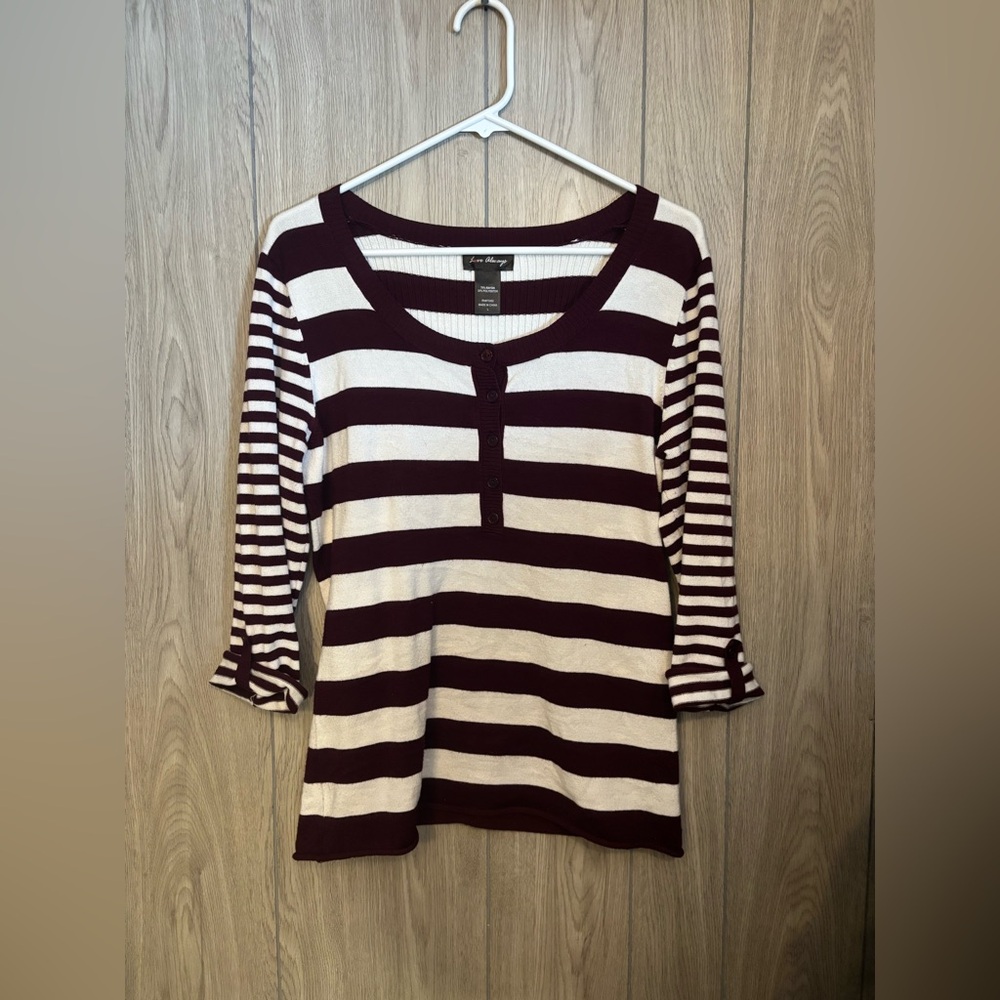 Love Always Striped Sweater